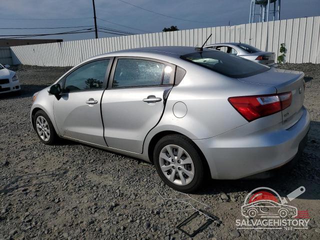 KNADM4A3XG6557752 2016 KIA RIO photo no. 2