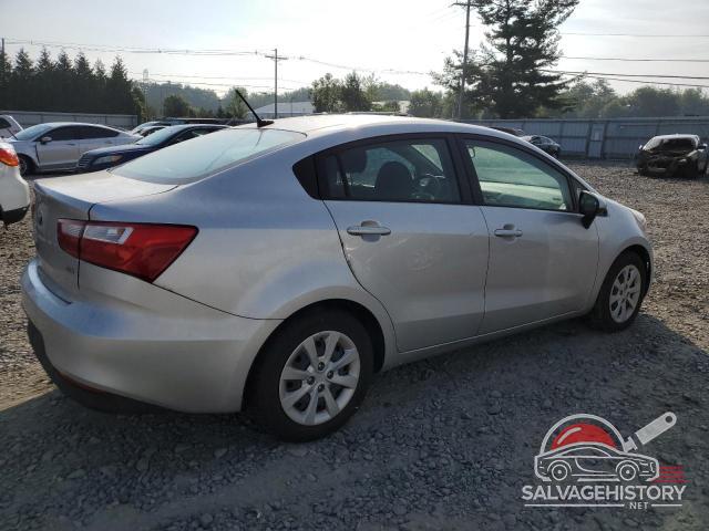 KNADM4A3XG6557752 2016 KIA RIO photo no. 3