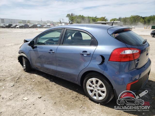 KNADM5A36G6651732 2016 KIA RIO photo no. 2