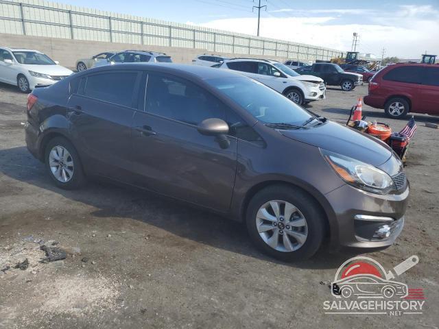 KNADN4A32G6678952 2016 KIA RIO photo no. 4