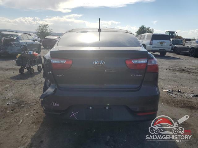 KNADN4A32G6678952 2016 KIA RIO photo no. 6