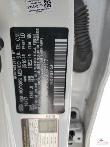 3KPA24AB2JE072137 2018 KIA RIO photo no. 13