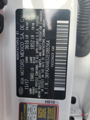 3KPA24AB3JE086564 2018 KIA RIO photo no. 13