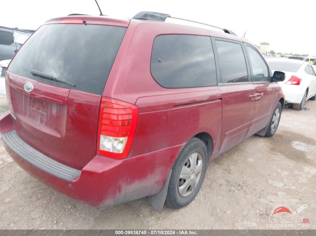 KNDMG4C71C6421322 2012 KIA SEDONA photo no. 4