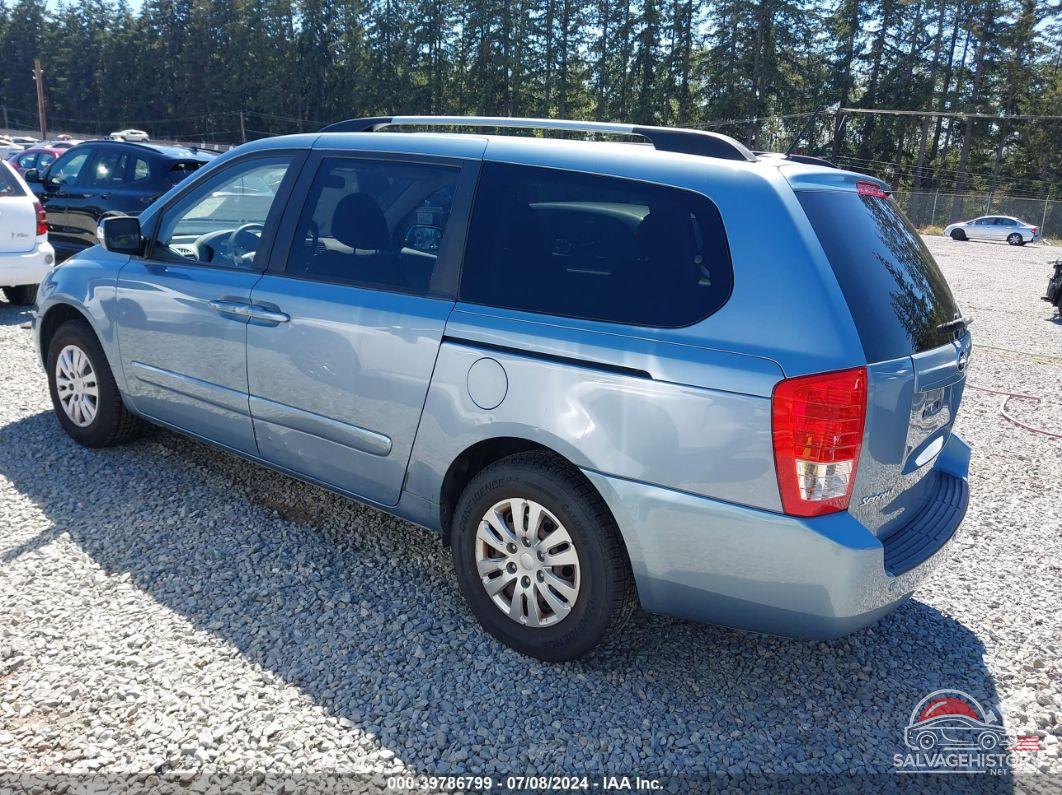 KNDMG4C76E6537912 2014 KIA SEDONA photo no. 3
