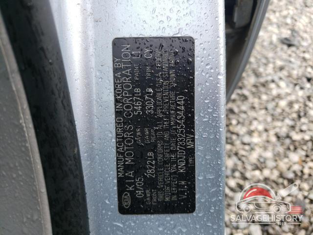 KNDJD733255434440 2005 KIA SORENTO photo no. 13