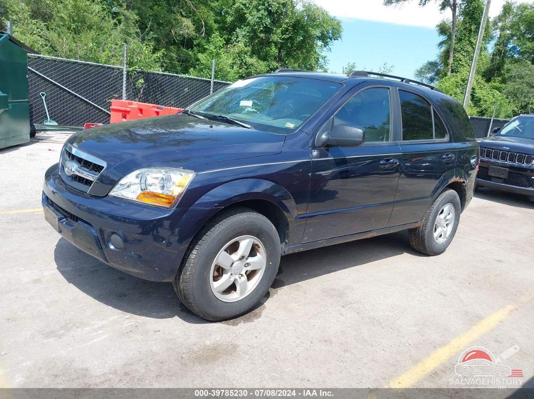 KNDJC735795878083 2009 KIA SORENTO photo no. 2