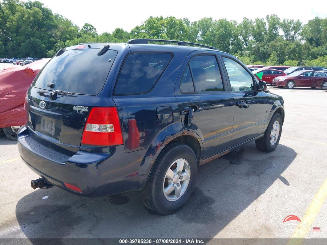 KNDJC735795878083 2009 KIA SORENTO photo no. 4