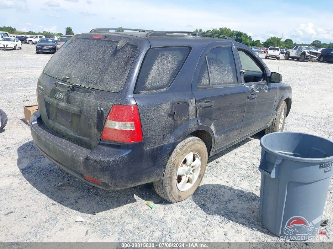 KNDJD735895866103 2009 KIA SORENTO photo no. 4