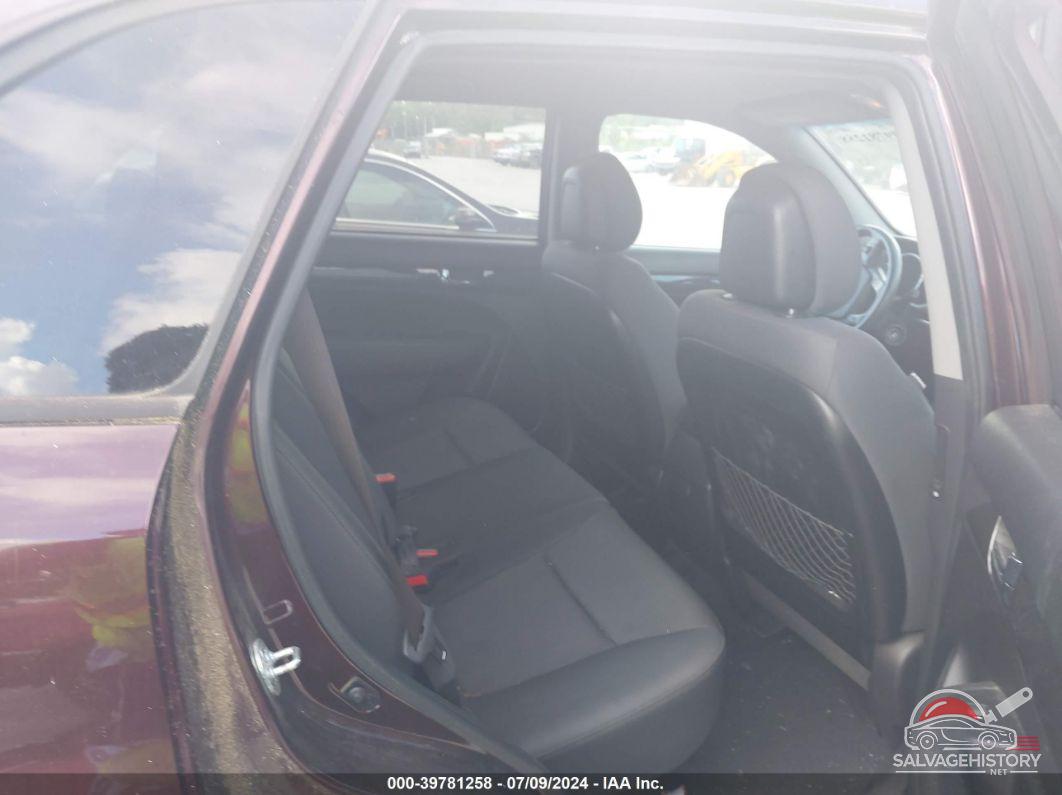 5XYKT3A68CG223812 2012 KIA SORENTO photo no. 8