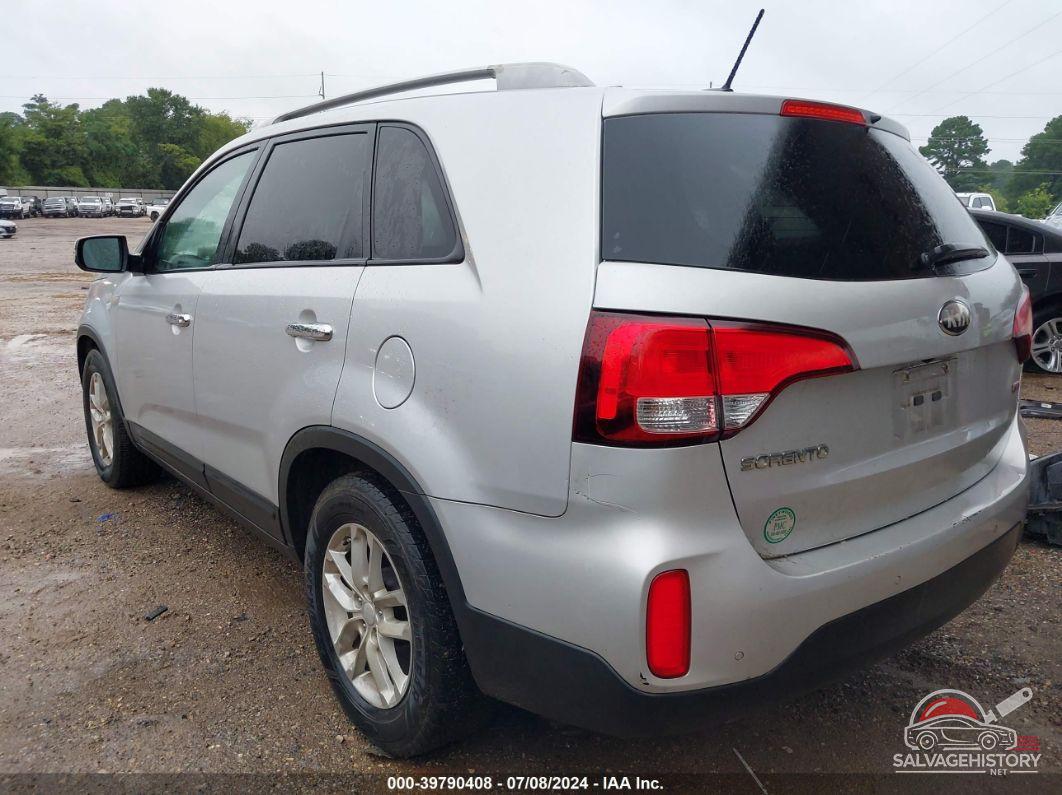 5XYKT3A68EG465003 2014 KIA SORENTO photo no. 3