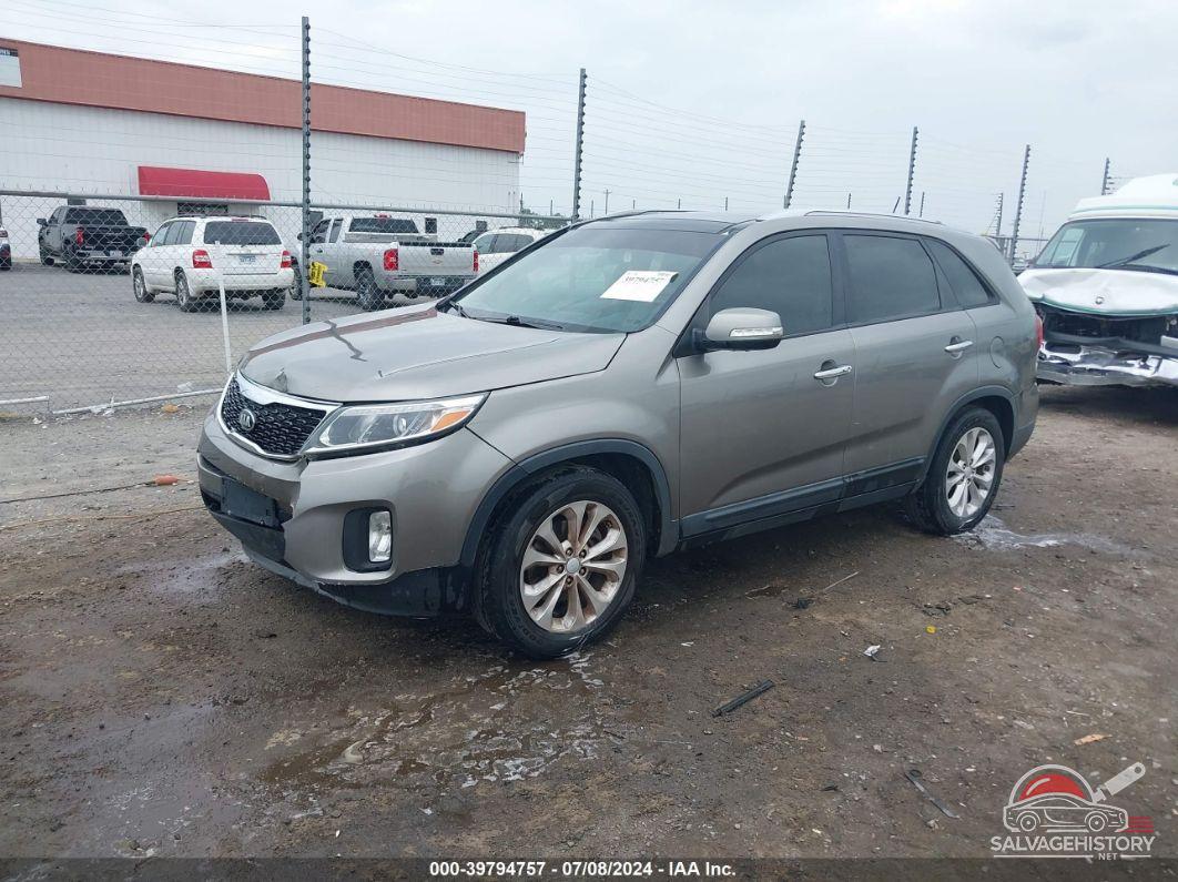 5XYKU4A74EG476964 2014 KIA SORENTO photo no. 2
