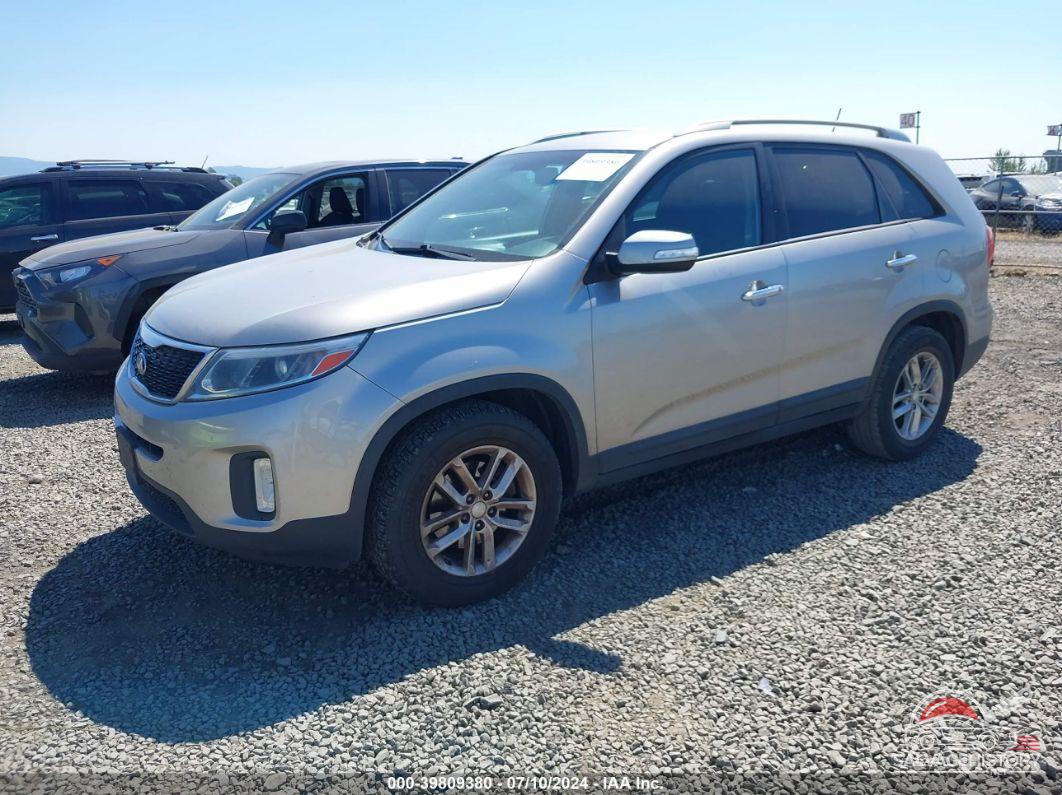 5XYKT4A60FG624166 2015 KIA SORENTO photo no. 2