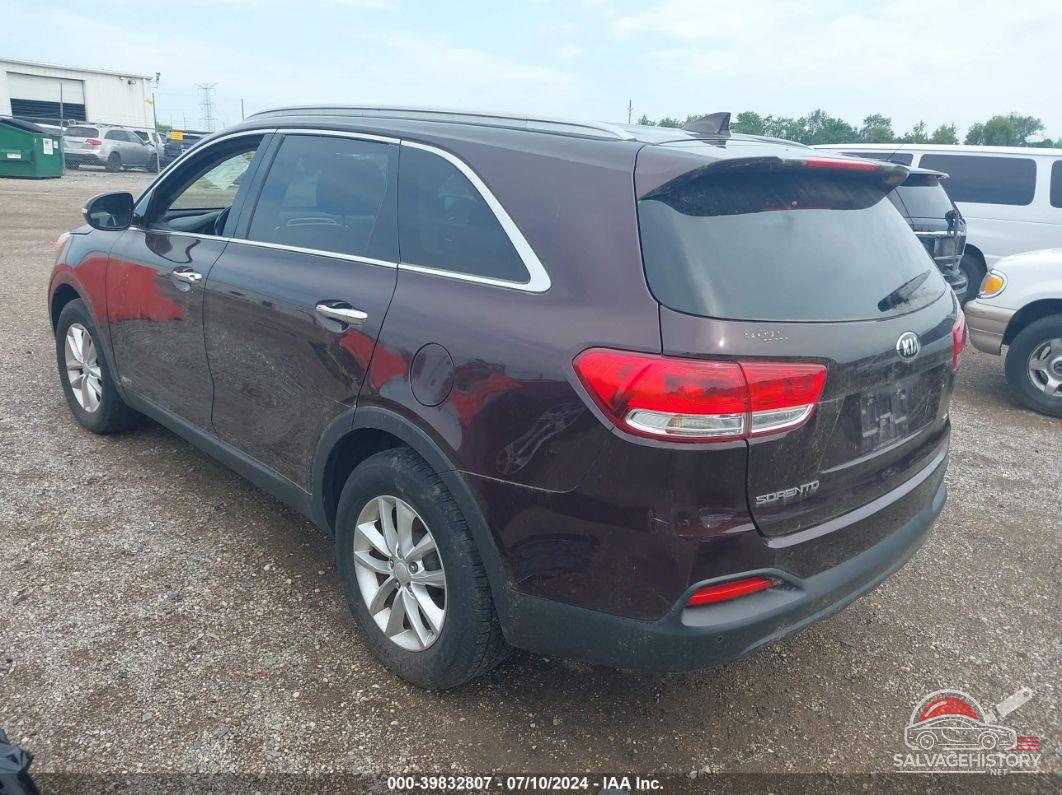 5XYPGDA31GG082805 2016 KIA SORENTO photo no. 3
