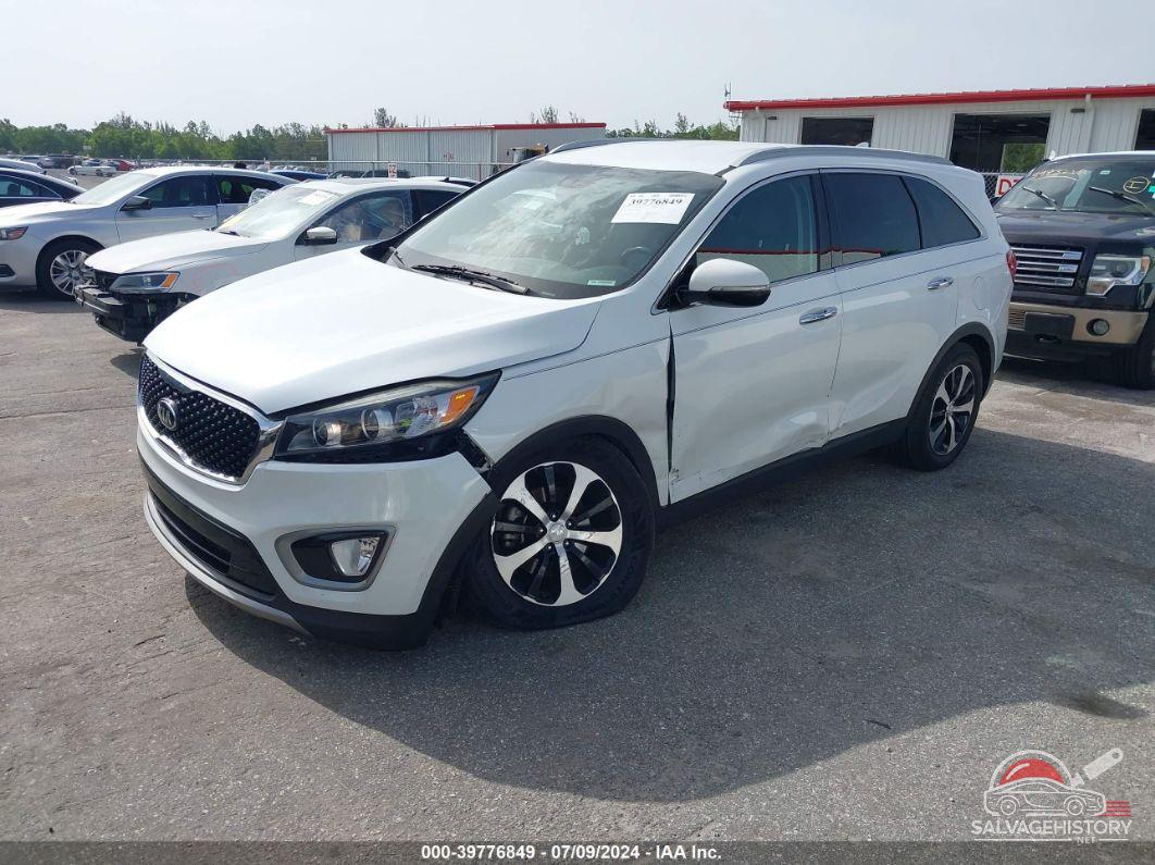 5XYPH4A18GG030440 2016 KIA SORENTO photo no. 2