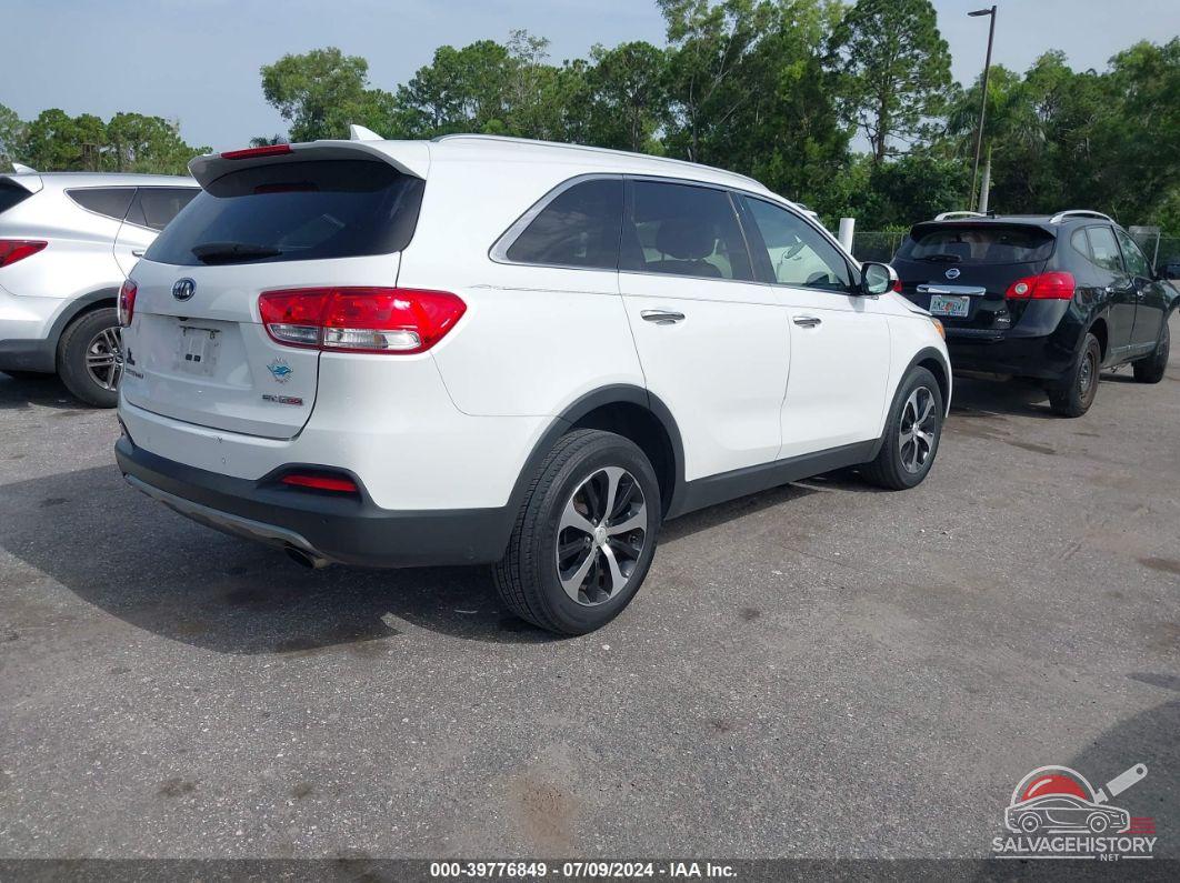 5XYPH4A18GG030440 2016 KIA SORENTO photo no. 4