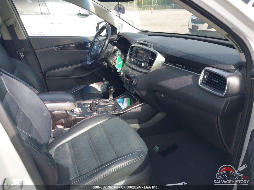 5XYPH4A18GG030440 2016 KIA SORENTO photo no. 5