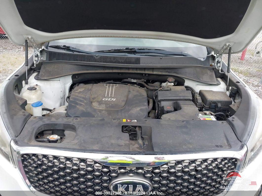 5XYPK4A56GG072335 2016 KIA SORENTO photo no. 10
