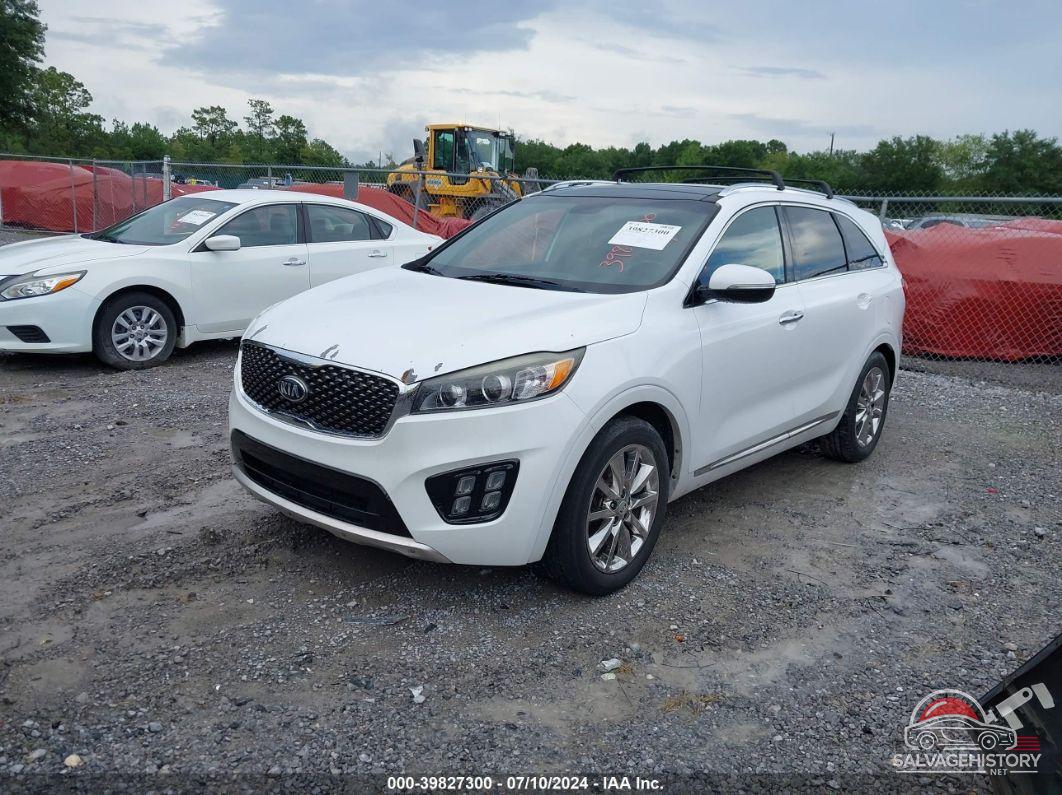 5XYPK4A56GG072335 2016 KIA SORENTO photo no. 2