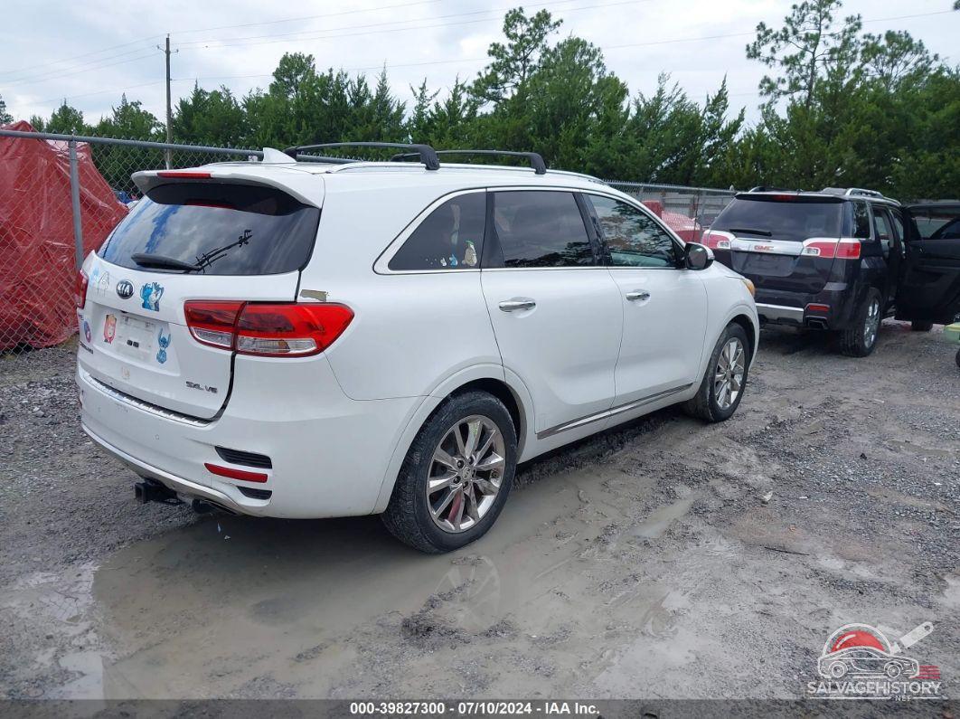 5XYPK4A56GG072335 2016 KIA SORENTO photo no. 4