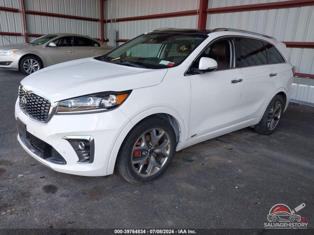 5XYPKDA54KG440021 2019 KIA SORENTO photo no. 2