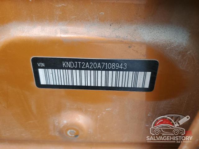 KNDJT2A20A7108943 2010 KIA SOUL photo no. 12