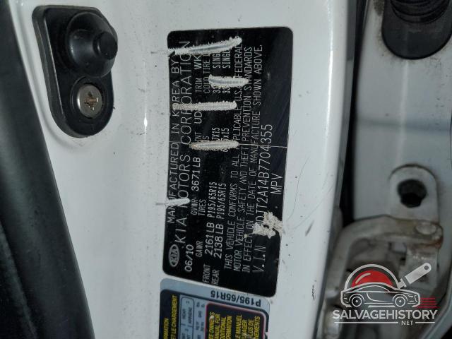 KNDJT2A14B7704355 2011 KIA SOUL photo no. 12