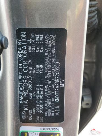 KNDJT2A28B7200559 2011 KIA SOUL photo no. 13