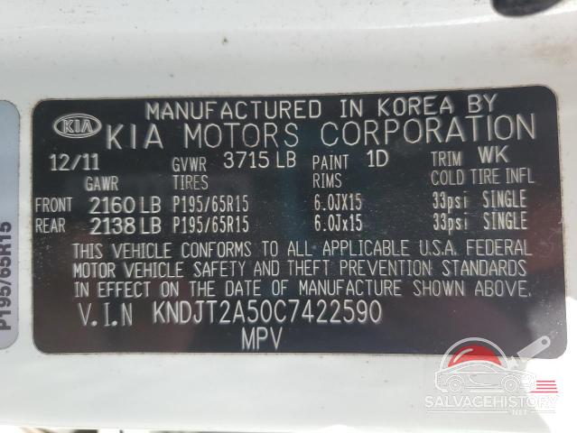 KNDJT2A50C7422590 2012 KIA SOUL photo no. 13