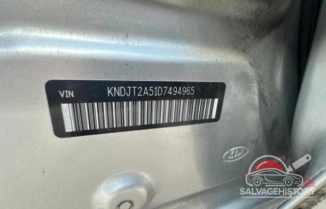 KNDJT2A51D7494965 2013 KIA SOUL photo no. 10