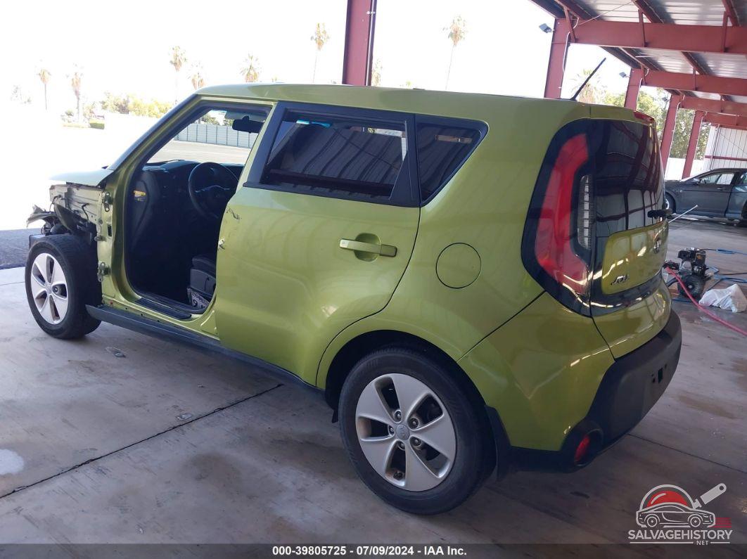 KNDJN2A24E7741736 2014 KIA SOUL photo no. 3