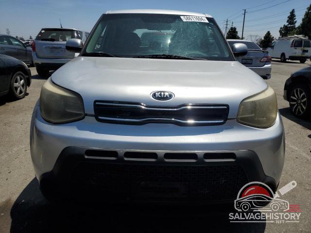KNDJN2A26E7701609 2014 KIA SOUL photo no. 5
