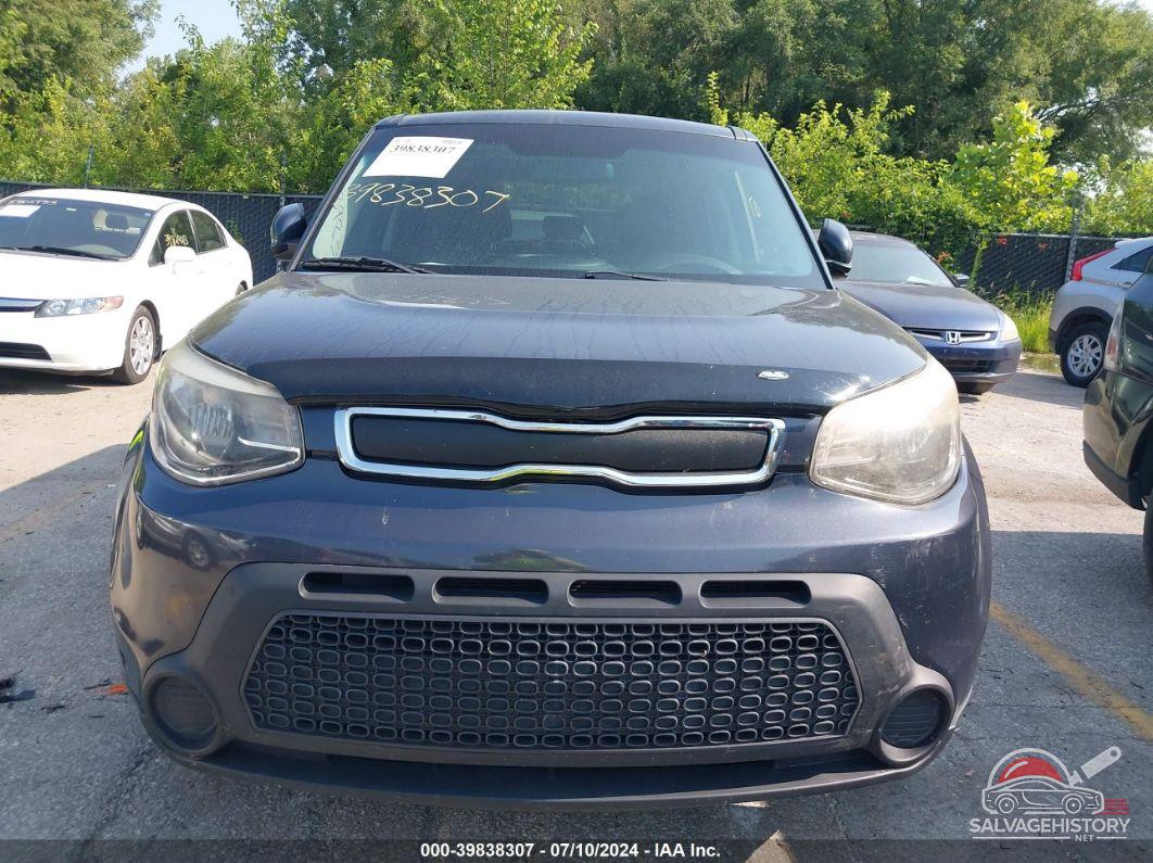 KNDJP3A51E7061691 2014 KIA SOUL photo no. 6