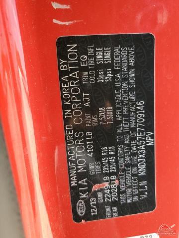 KNDJX3A57E7709146 2014 KIA SOUL photo no. 12