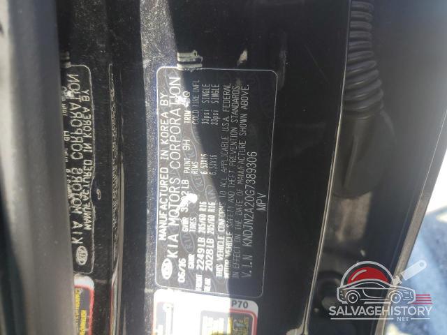 KNDJN2A20G7389306 2016 KIA SOUL photo no. 12