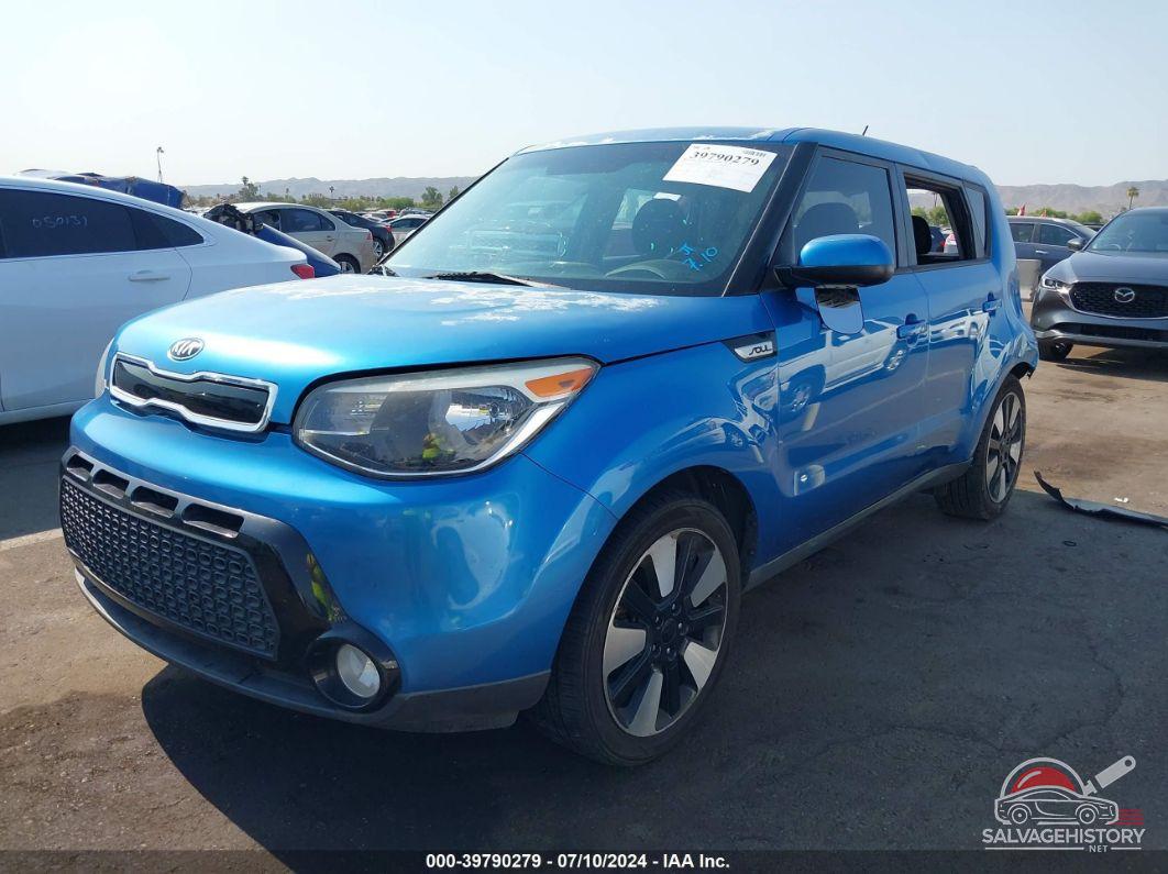 KNDJP3A53G7301360 2016 KIA SOUL photo no. 2