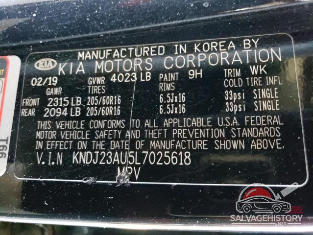 KNDJ23AU5L7025618 2020 KIA SOUL photo no. 13
