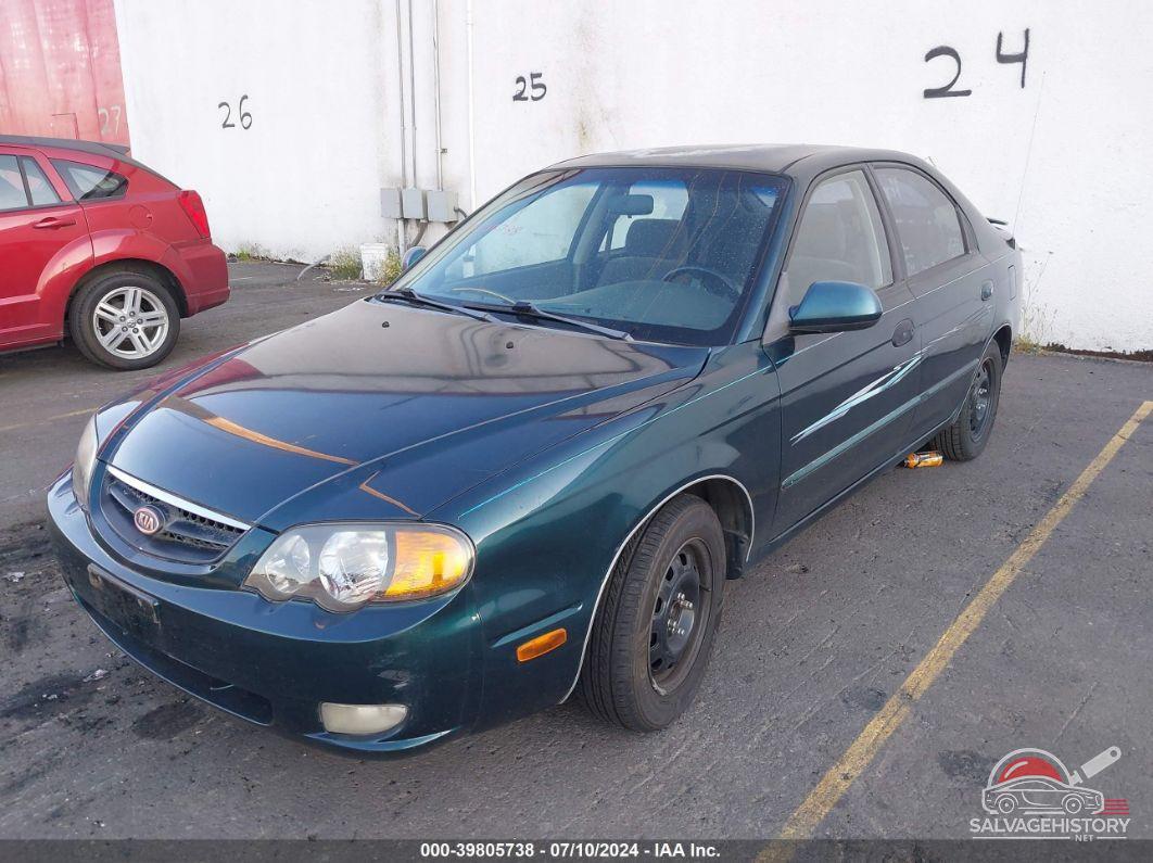 KNAFB161045137438 2004 KIA SPECTRA photo no. 2