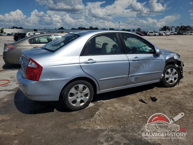 KNAFE121865225654 2006 KIA SPECTRA photo no. 3