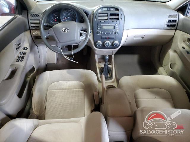 KNAFE121985535203 2008 KIA SPECTRA photo no. 8