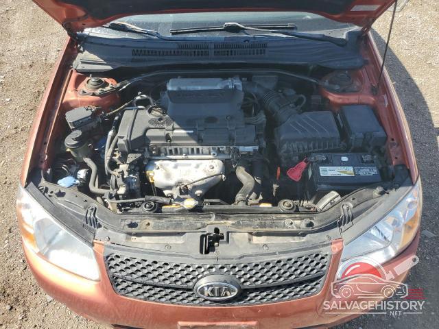 KNAFE121X85019612 2008 KIA SPECTRA photo no. 11
