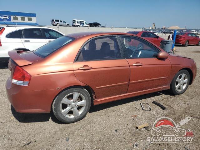 KNAFE121X85019612 2008 KIA SPECTRA photo no. 3
