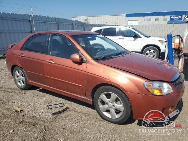 KNAFE121X85019612 2008 KIA SPECTRA photo no. 4