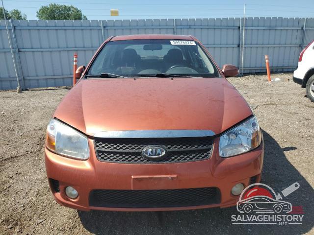 KNAFE121X85019612 2008 KIA SPECTRA photo no. 5
