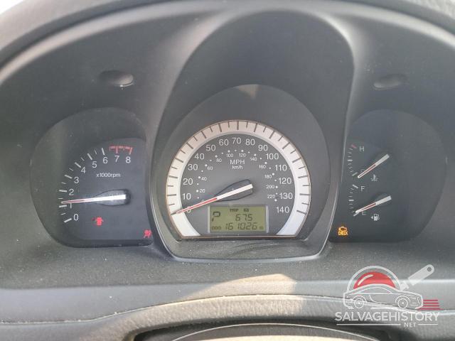 KNAFE121X85019612 2008 KIA SPECTRA photo no. 9