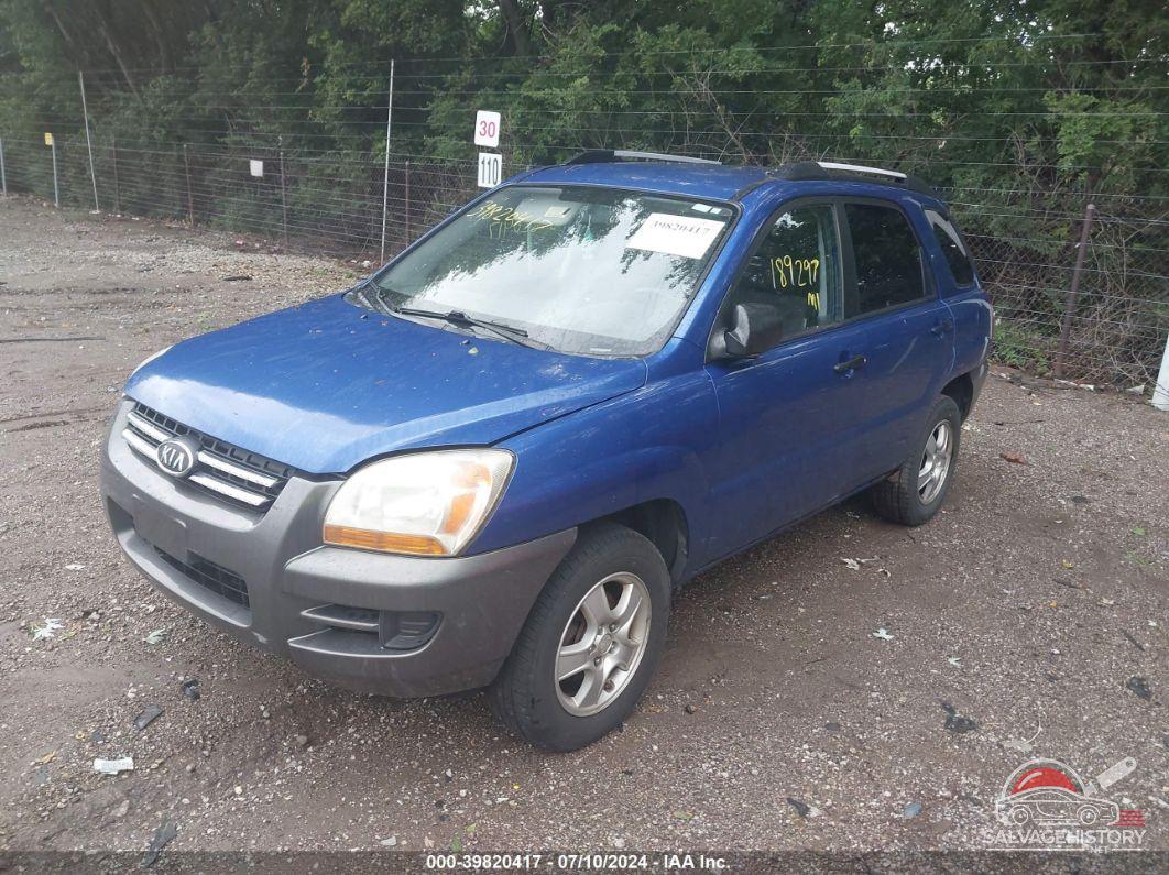 KNDJF724187489751 2008 KIA SPORTAGE photo no. 2
