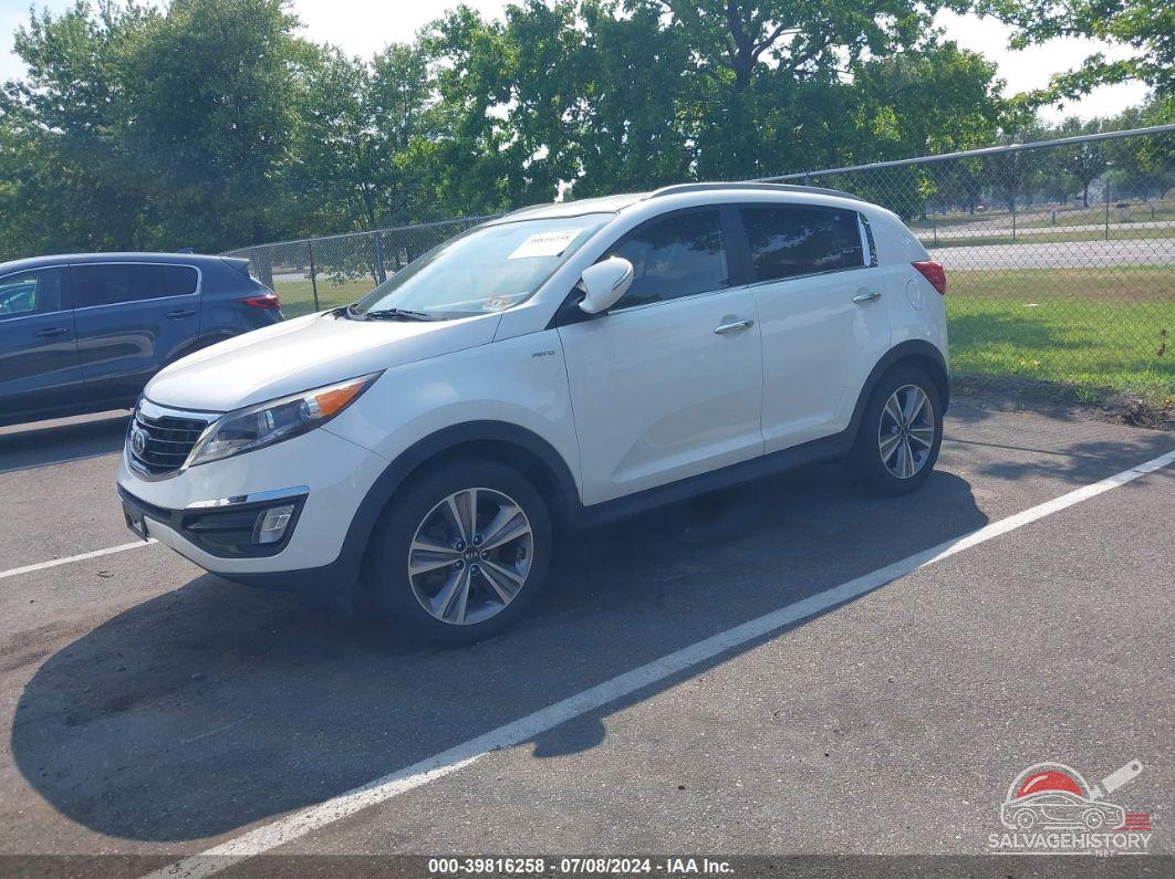 KNDPCCA61E7652666 2014 KIA SPORTAGE photo no. 2