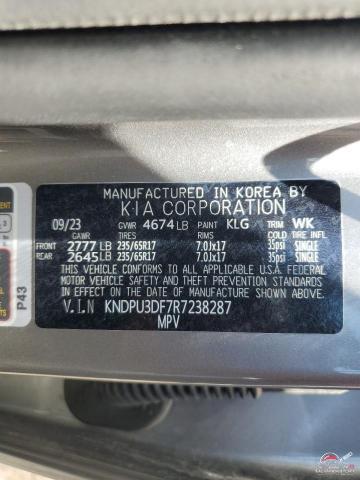 KNDPU3DF7R7238287 2024 KIA SPORTAGE photo no. 13