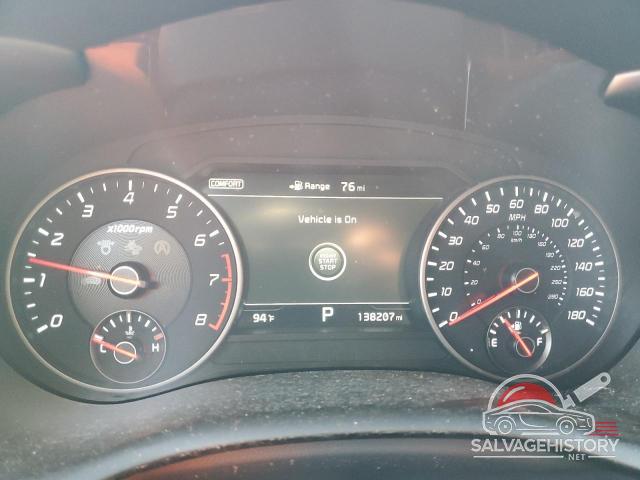 KNAE55LC0K6064806 2019 KIA STINGER photo no. 9