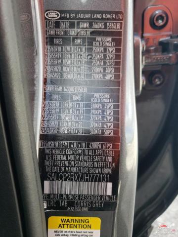 SALCP2RX7JH777131 2018 LAND ROVER DISCOVERY photo no. 13